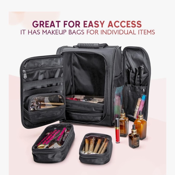 Professional Makeup Kit Backpack and 8x Product Organizers - MUA RETIREMENT SALE - Picture 4 of 11